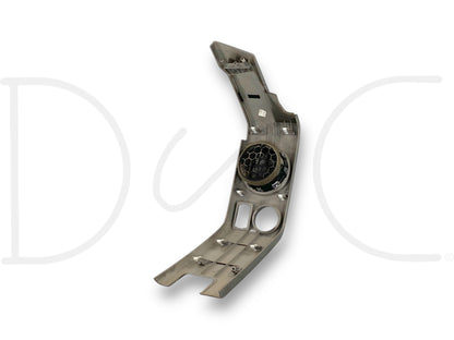 08-10 Ford F250 F350 LH Left Driver Dashboard Dash Trim Panel Air Vent Silver OE
