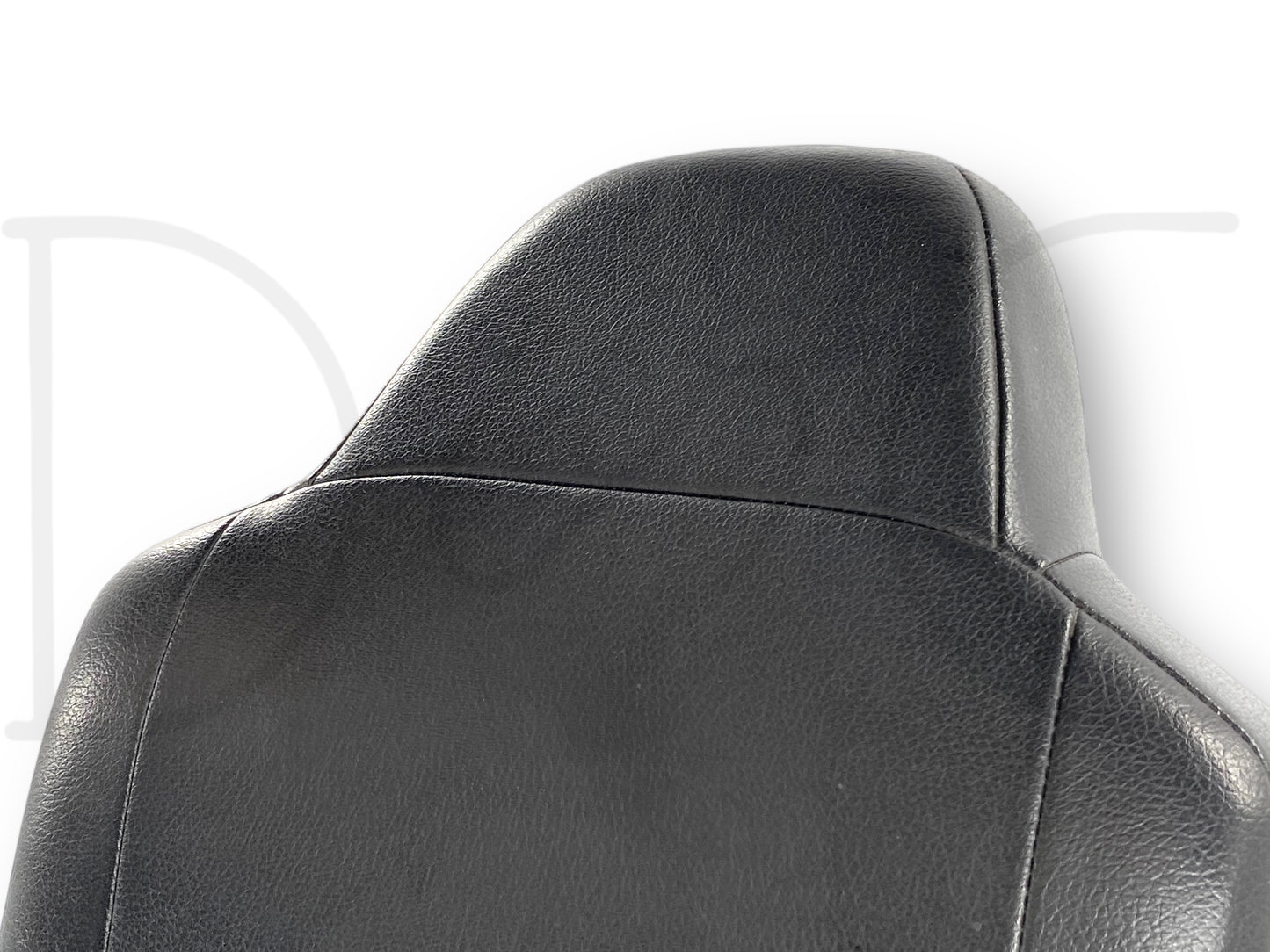 08-10 Ford F250 F350 RH Right Passenger Seat Back Upper Cushion Black Leather