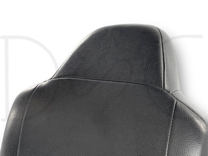 08-10 Ford F250 F350 RH Right Passenger Seat Back Upper Cushion Black Leather