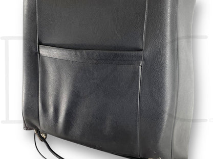 08-10 Ford F250 F350 RH Right Passenger Seat Back Upper Cushion Black Leather