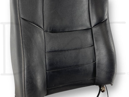 08-10 Ford F250 F350 RH Right Passenger Seat Back Upper Cushion Black Leather