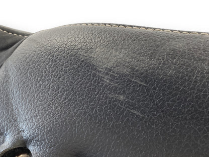 08-10 Ford F250 F350 RH Right Passenger Front Seat Bottom Cushion Black Leather