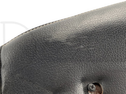 08-10 Ford F250 F350 RH Right Passenger Front Seat Bottom Cushion Black Leather