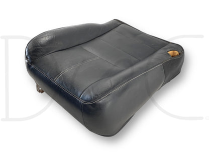 08-10 Ford F250 F350 RH Right Passenger Front Seat Bottom Cushion Black Leather