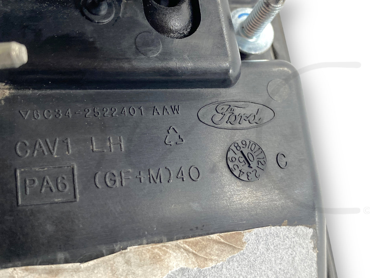 08-16 Ford F250 F350 LH Left Driver Front Door Handle 6C34-2522401-Aaw OEM