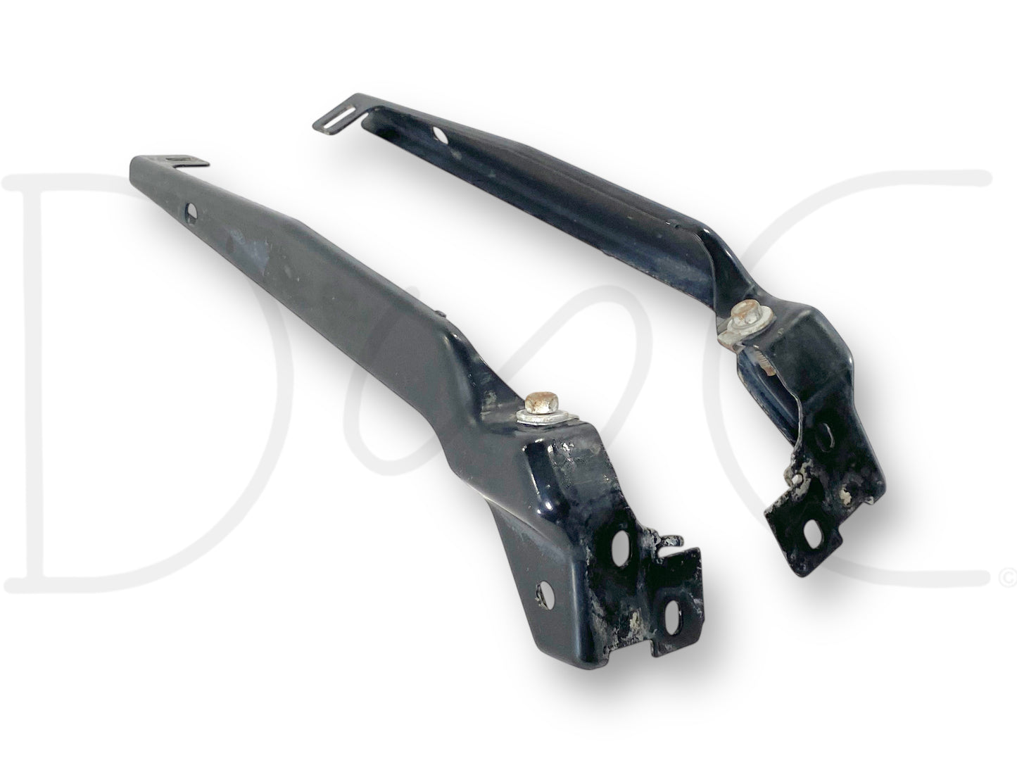 08-10 Ford F250 F350 Front Grill Bracket Set OE Brackets Mounts Pair RH Right LH