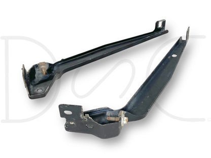 08-10 Ford F250 F350 Front Grill Bracket Set OE Brackets Mounts Pair RH Right LH