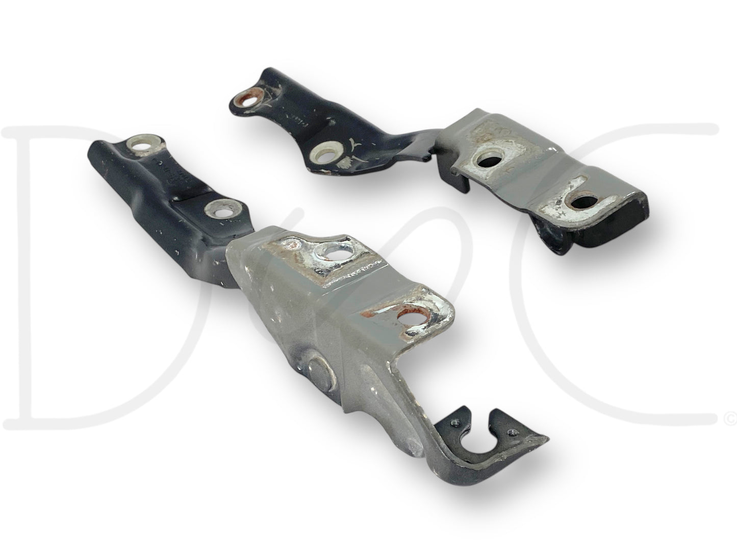 08-10 Ford F250 F350 Super Duty Hood Hinge Set Black Hood Hinges OE RH LH Pair
