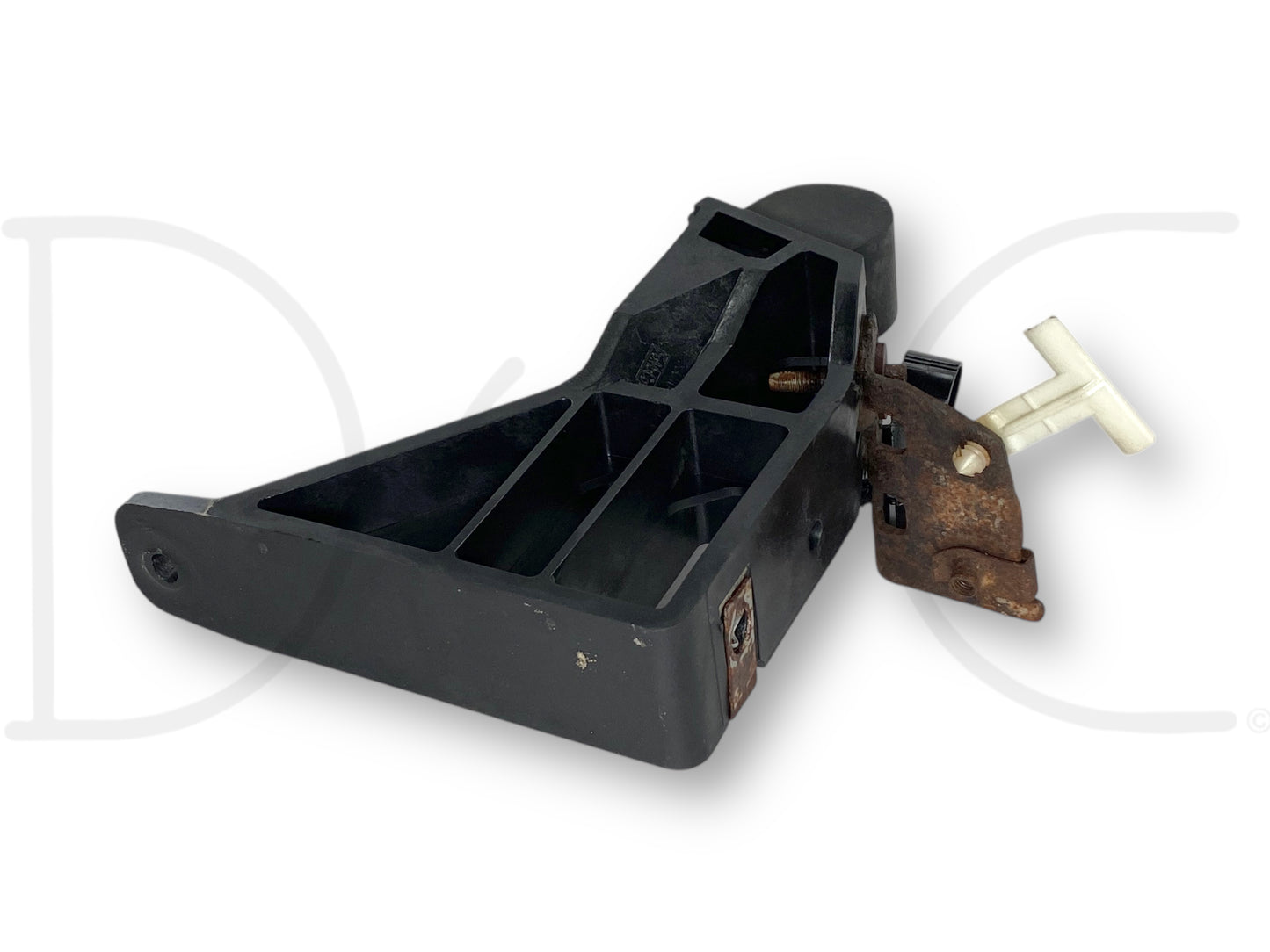 08-10 Ford F250 F350 LH Left Driver Hood Bumper Rest Stop Bracket 8C34-16G016-A