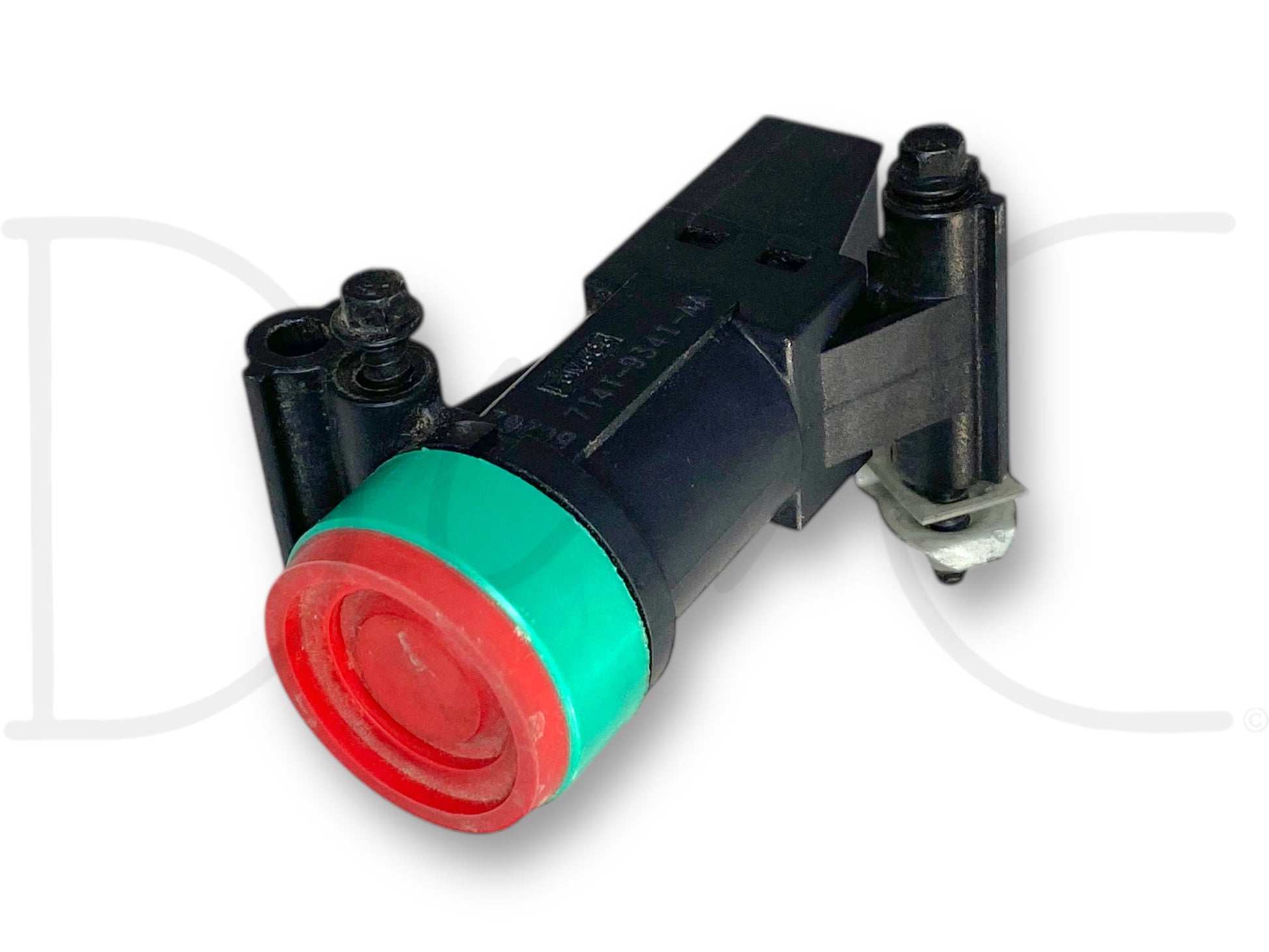 08-16 Ford F250 F350 Fuel Pump Shut Off Inertia Reset Switch 7T4T-9341-Aa, used with light wear, compatible with 2008-2016 Ford F-250, F-350, F-450, and F-550 trucks, designed for reliable OE-quality fuel pump shut off and inertia reset functionality.