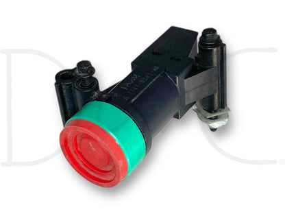 08-16 Ford F250 F350 Fuel Pump Shut Off Inertia Reset Switch 7T4T-9341-Aa, used with light wear, compatible with 2008-2016 Ford F-250, F-350, F-450, and F-550 trucks, designed for reliable OE-quality fuel pump shut off and inertia reset functionality.