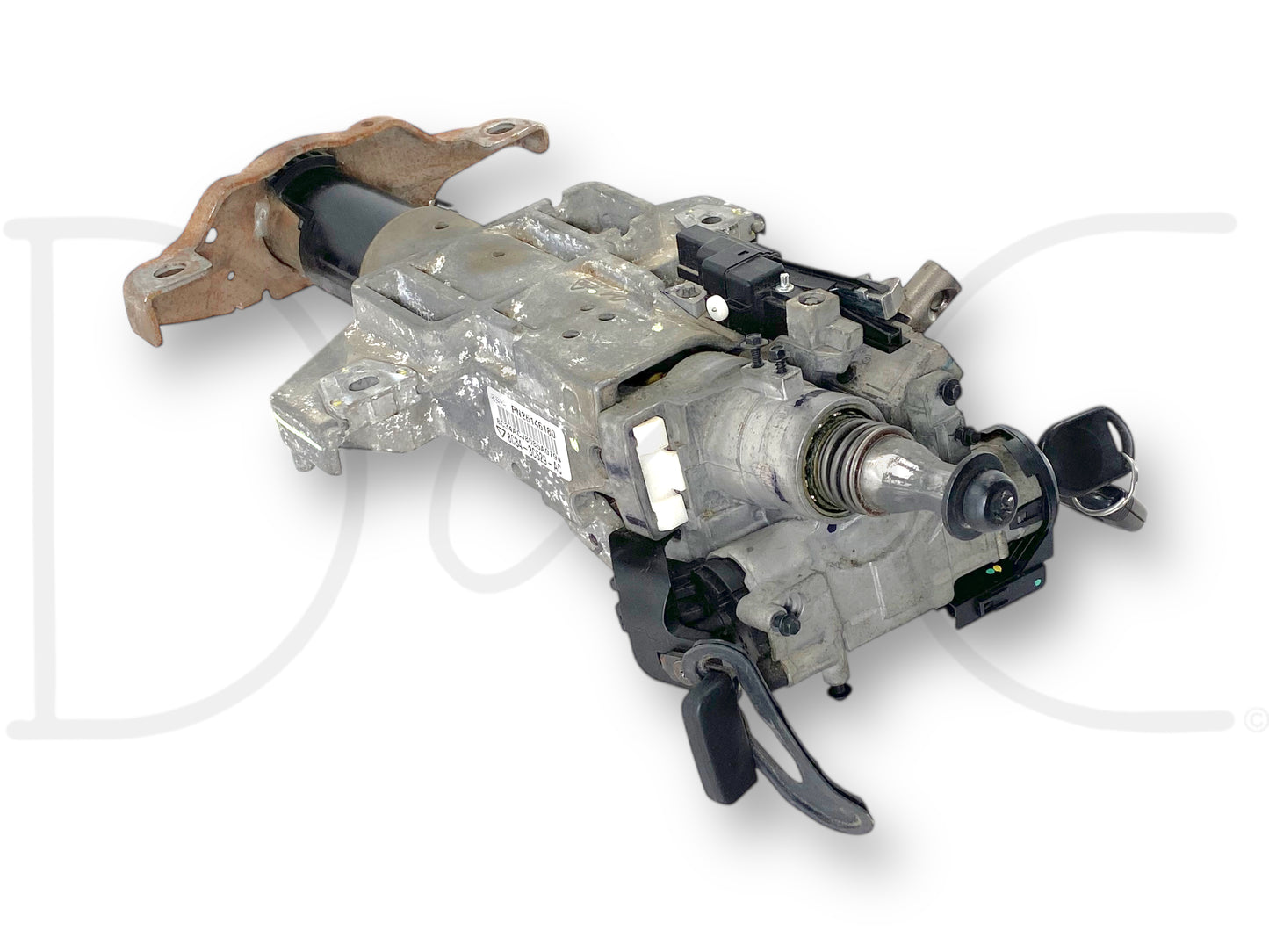 08-10 Ford F250 F350 Tilt Steering Column Auto Trans W/ Pats & Ignition Key OE