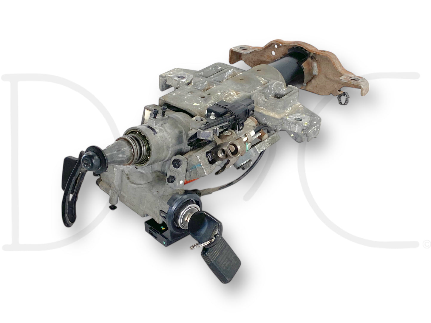 08-10 Ford F250 F350 Tilt Steering Column Auto Trans W/ Pats & Ignition Key OE