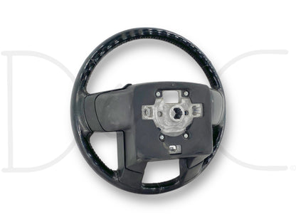 08-10 Ford F250 F350 Steering Wheel Black Leather W/ Audio & Cruise Control OEM