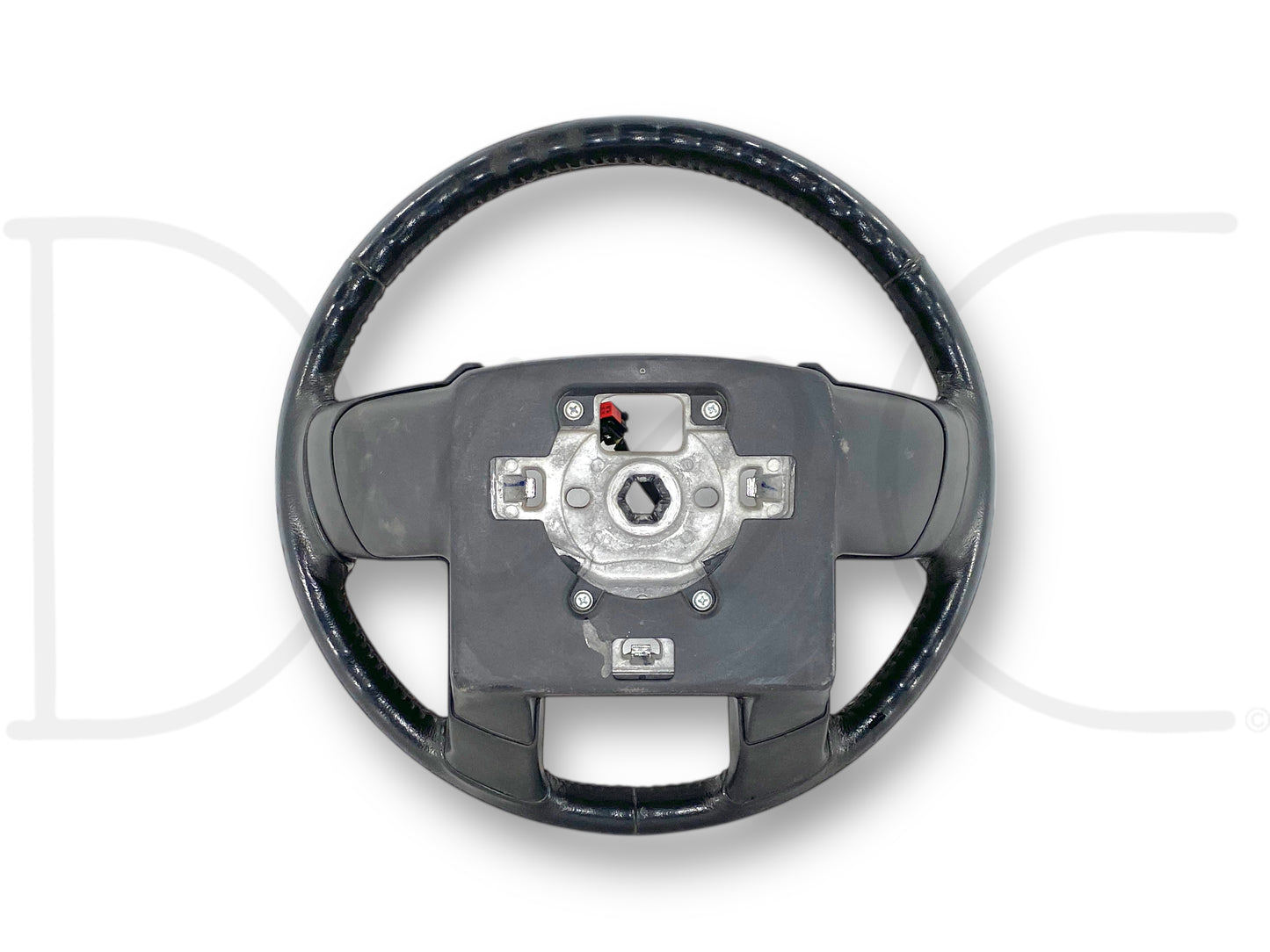 08-10 Ford F250 F350 Steering Wheel Black Leather W/ Audio & Cruise Control OEM
