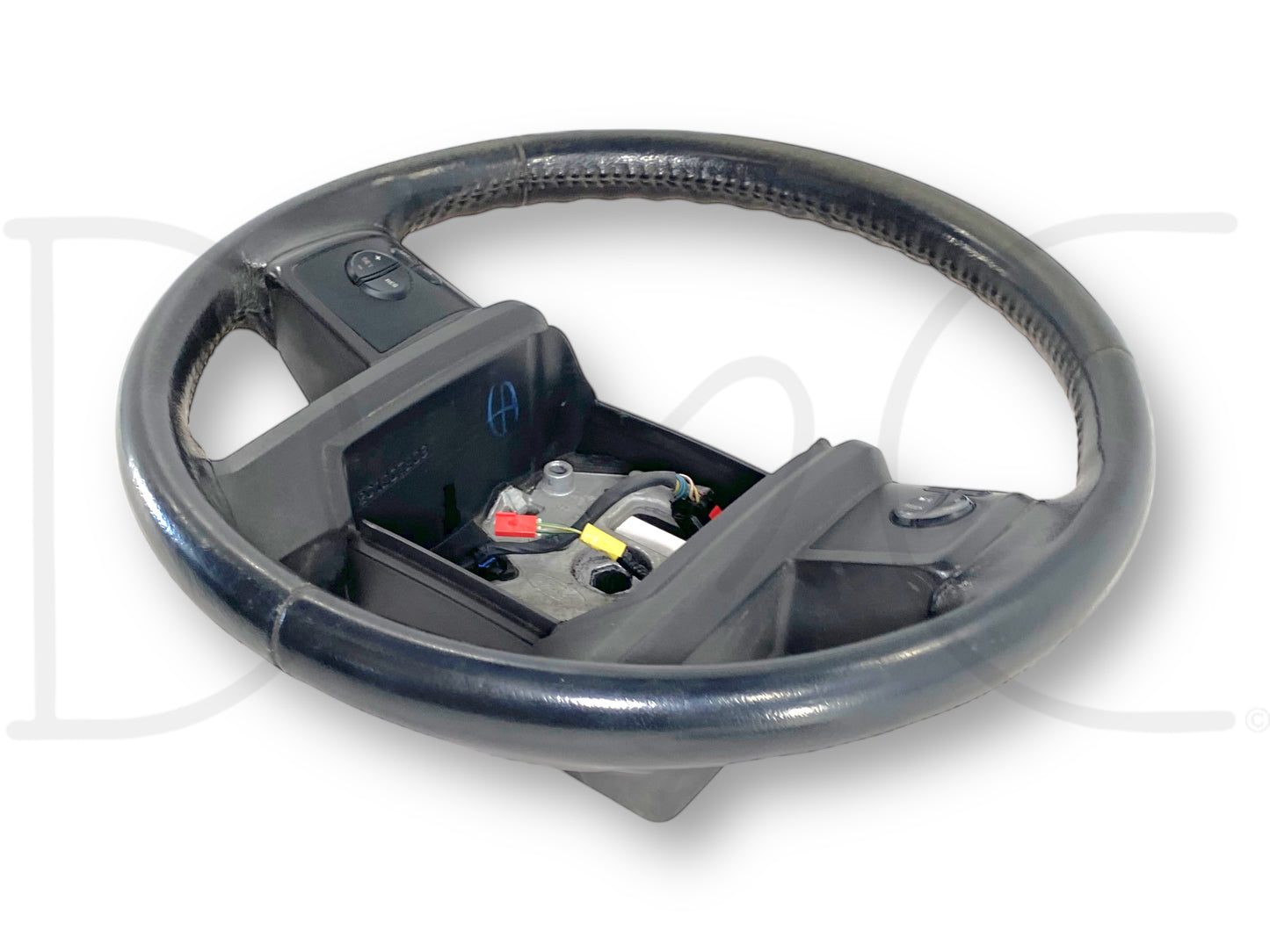 08-10 Ford F250 F350 Steering Wheel Black Leather W/ Audio & Cruise Control OEM