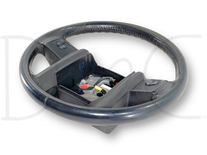 08-10 Ford F250 F350 Steering Wheel Black Leather W/ Audio & Cruise Control OEM