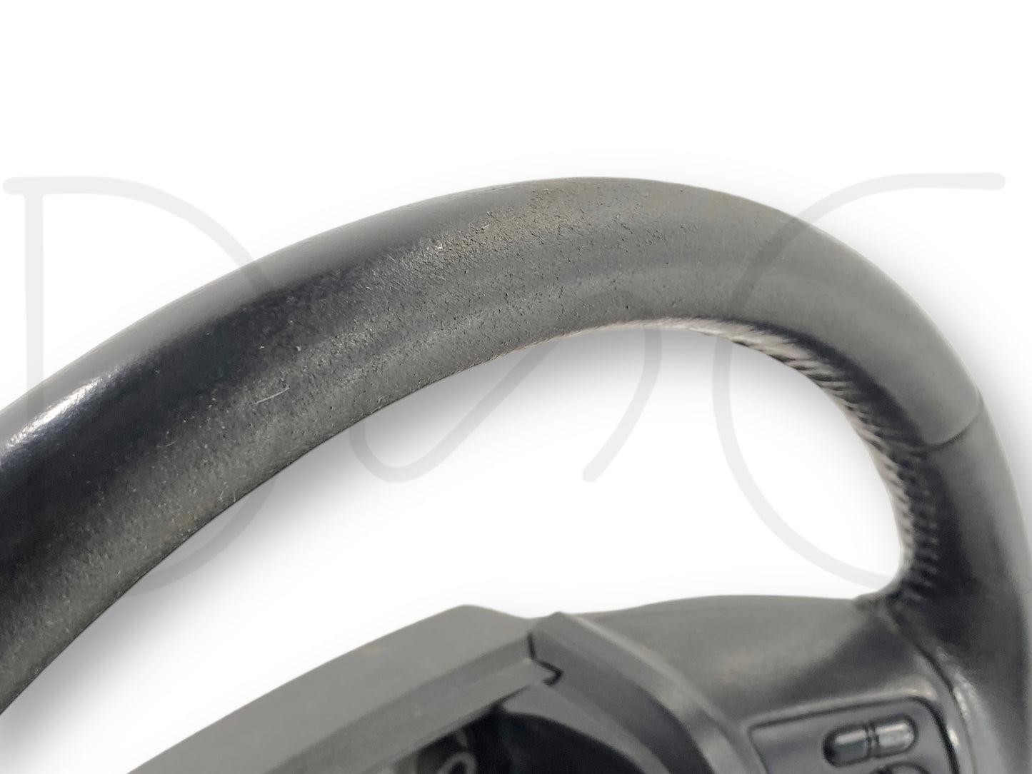 08-10 Ford F250 F350 Steering Wheel Black Leather W/ Audio & Cruise Control OEM
