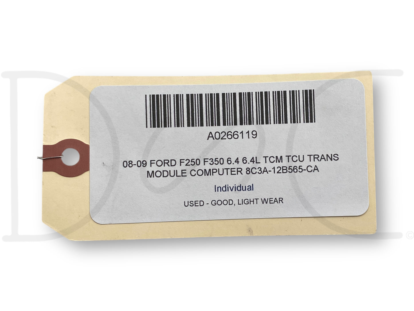 08-09 Ford F250 F350 6.4 6.4L TCM TCU Trans Module Computer 8C3A-12B565-Ca