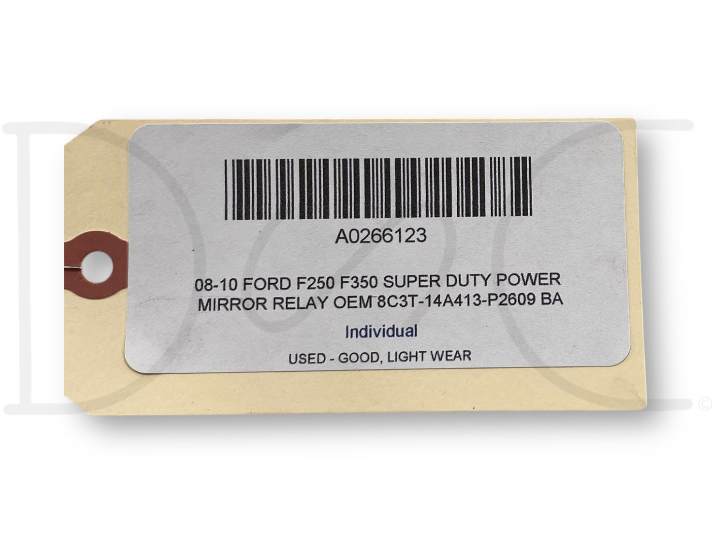 08-10 Ford F250 F350 Super Duty Power Mirror Relay OEM 8C3T-14A413-P2609 Ba