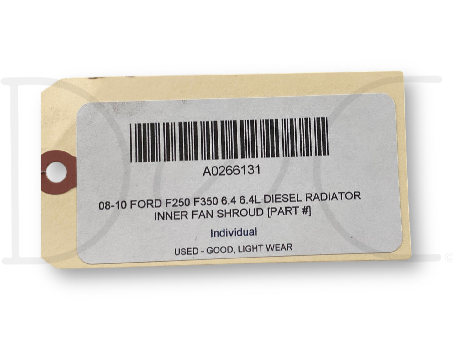 08-10 Ford F250 F350 6.4 6.4L Diesel Radiator Inner Fan Shroud [Part #]