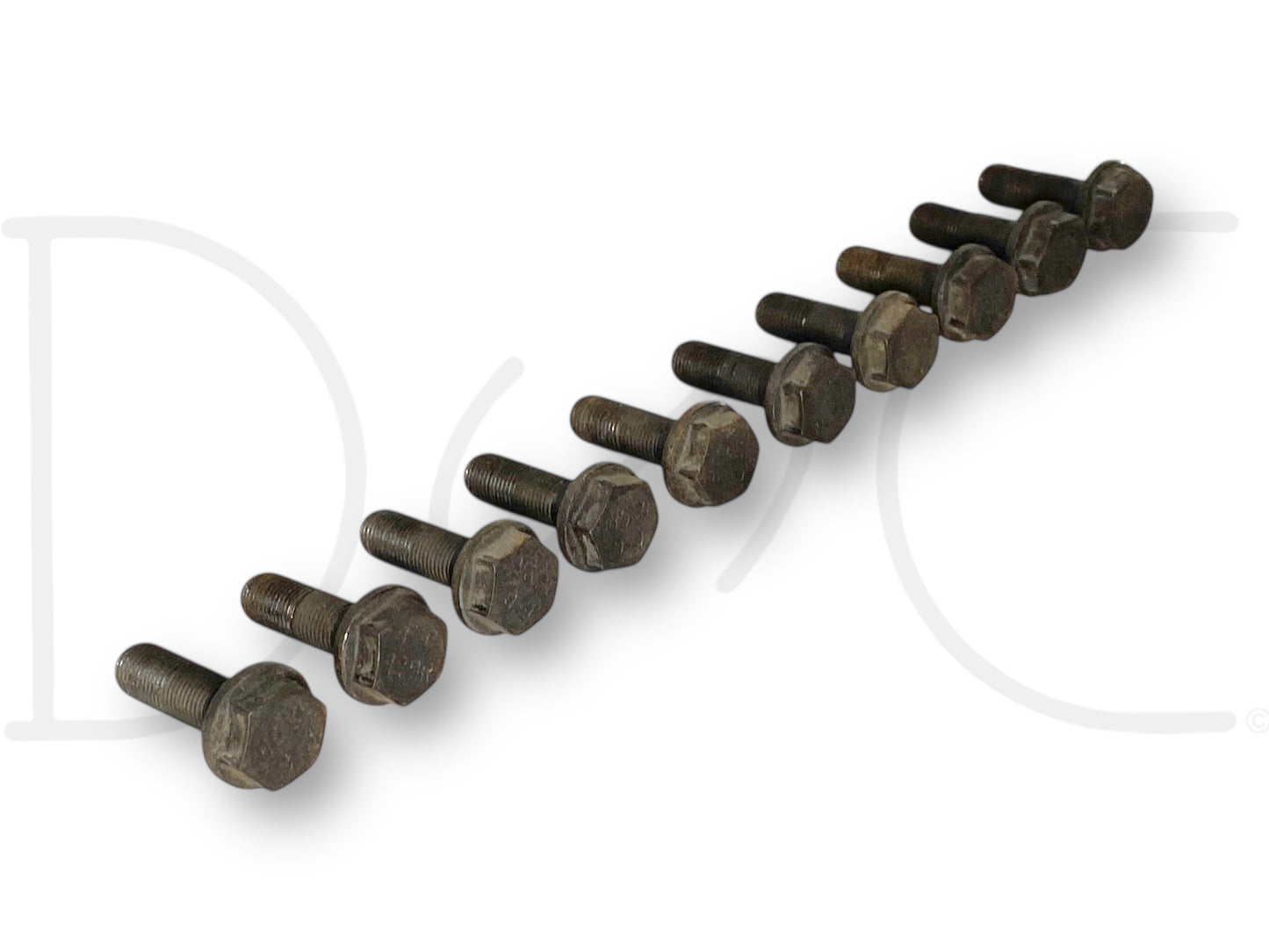 08-10 Ford F250 F350 6.4 6.4L Diesel Flex Plate Flexplate Bolts Bolt Set (10)