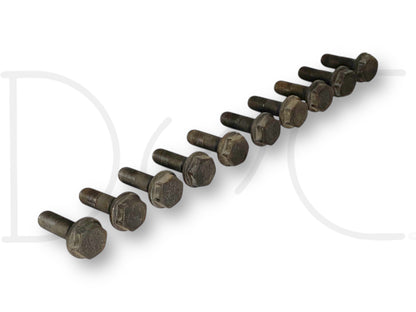 08-10 Ford F250 F350 6.4 6.4L Diesel Flex Plate Flexplate Bolts Bolt Set (10)