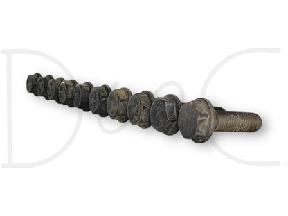 08-10 Ford F250 F350 6.4 6.4L Diesel Flex Plate Flexplate Bolts Bolt Set (10)