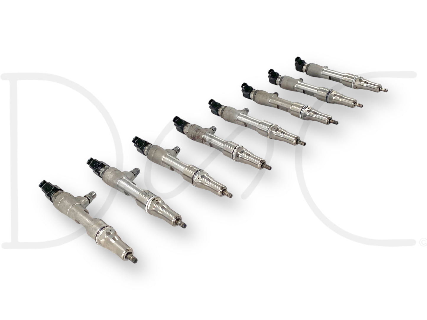 08-10 Ford F250 F350 6.4 6.4L Diesel Fuel Injector Set (8) Injectors *Cores*