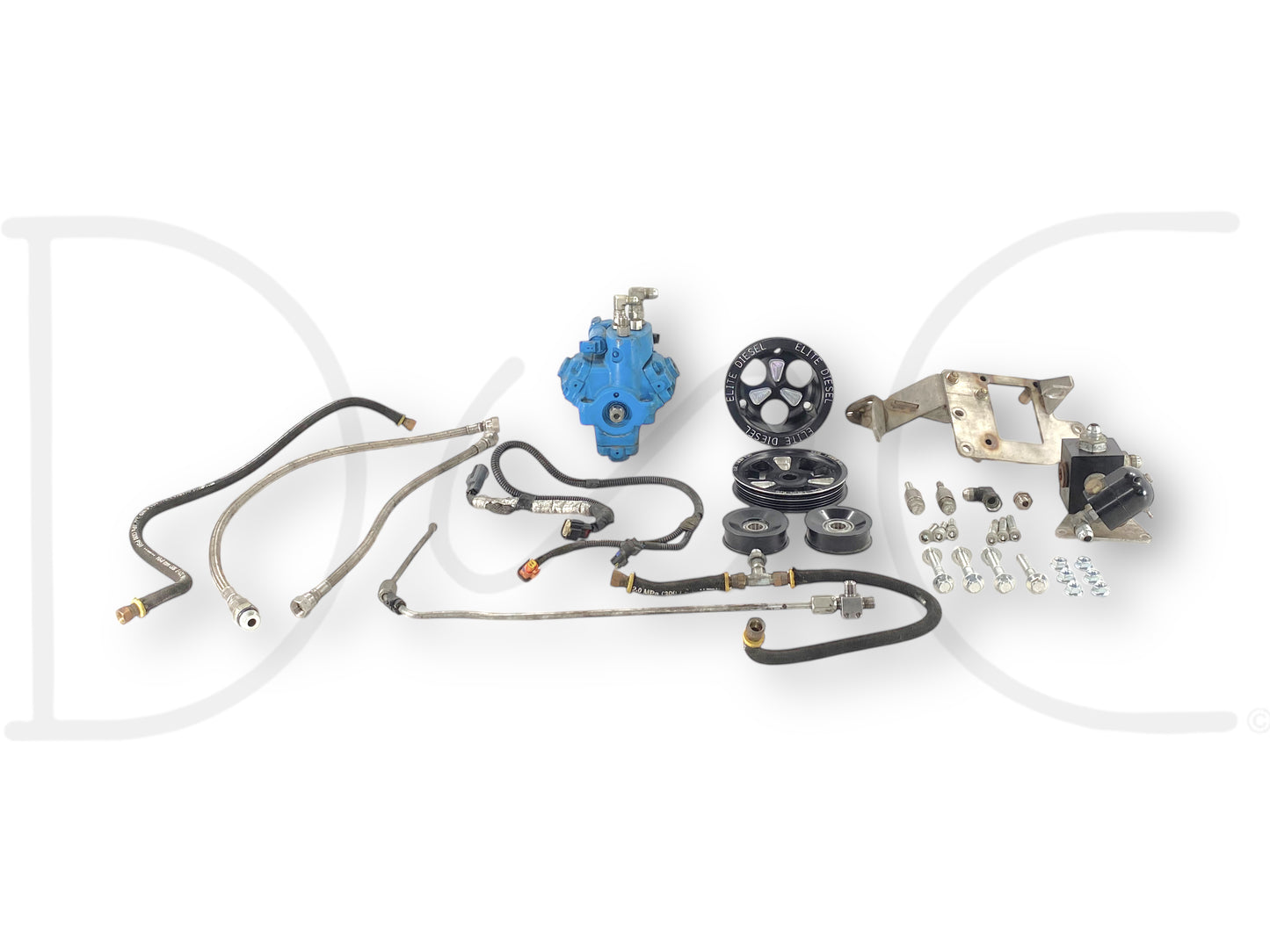 08-10 Ford 6.4 6.4L Diesel Twin K16 Dual Fuel Injection Pump Kit *Incomplete*