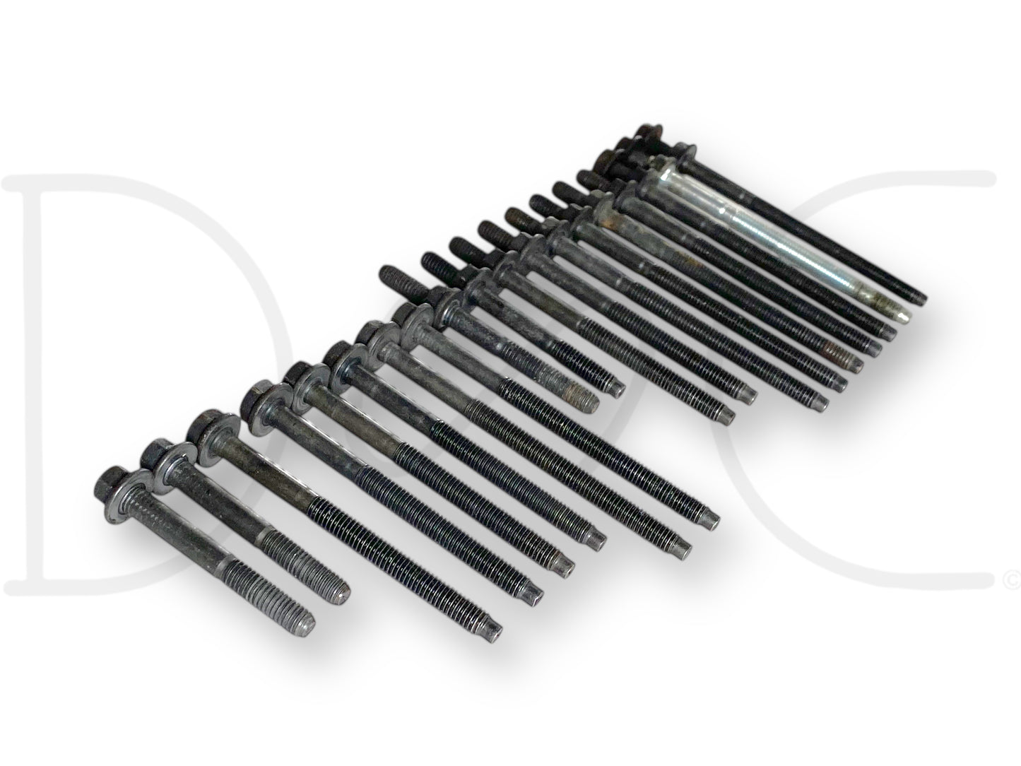 08-10 Ford F250 F350 6.4 6.4L Intake Manifold Bolts Bolt Set 19 Pc OEM