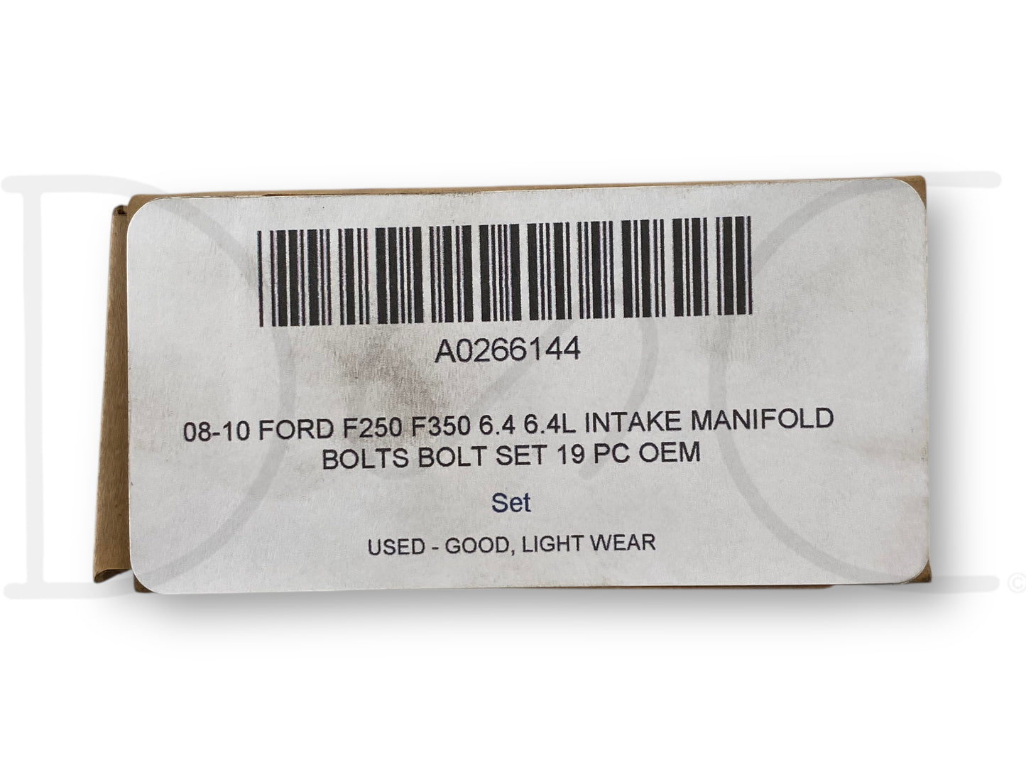 08-10 Ford F250 F350 6.4 6.4L Intake Manifold Bolts Bolt Set 19 Pc OEM