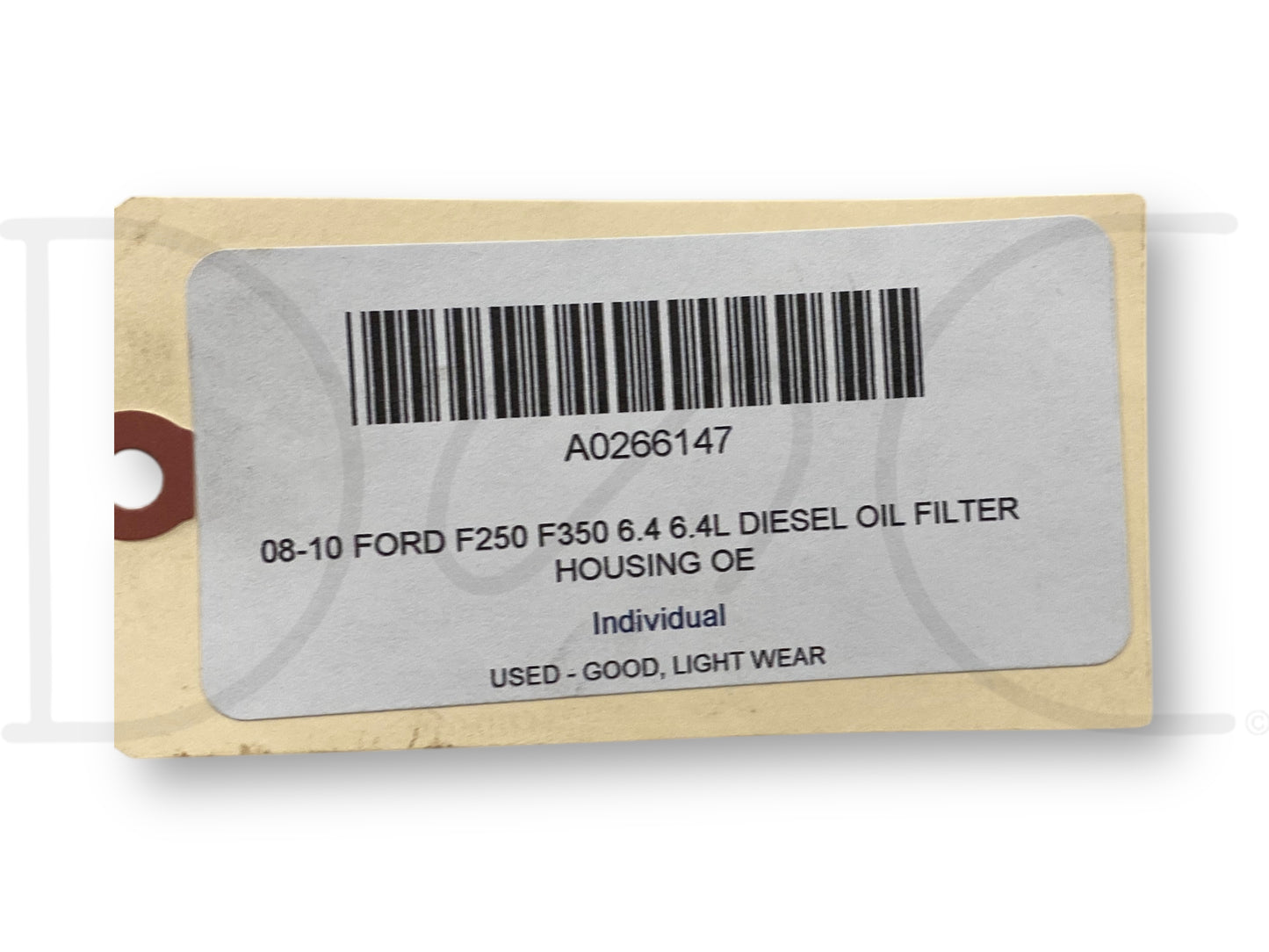 08-10 Ford F250 F350 6.4 6.4L Diesel Oil Filter Housing OE