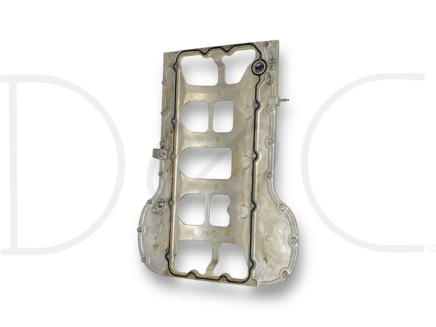 08-10 Ford 6.4 6.4L Diesel Engine Upper Oil Pan Baffle Plate OE 1847689C1