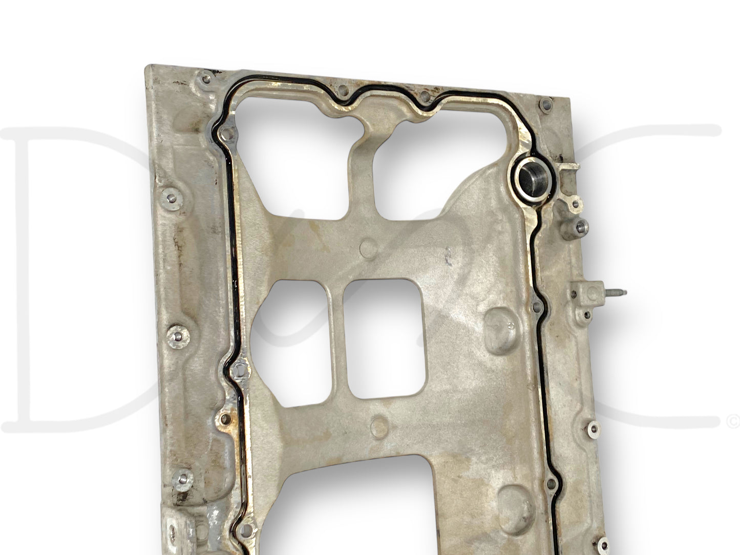 08-10 Ford 6.4 6.4L Diesel Engine Upper Oil Pan Baffle Plate OE 1847689C1