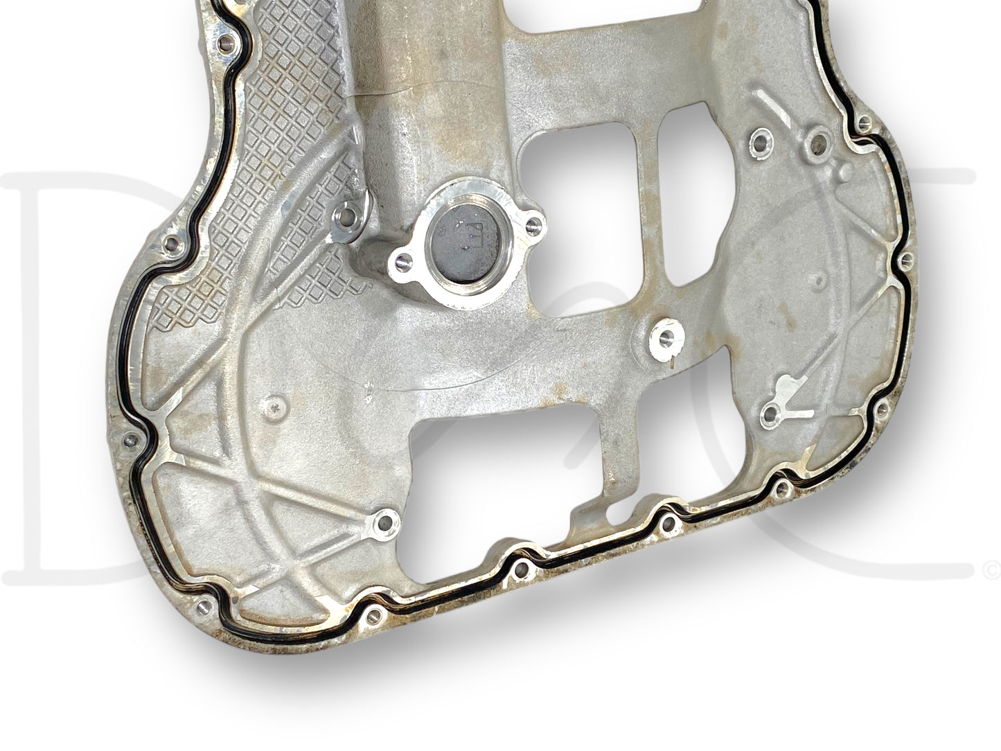 08-10 Ford 6.4 6.4L Diesel Engine Upper Oil Pan Baffle Plate OE 1847689C1