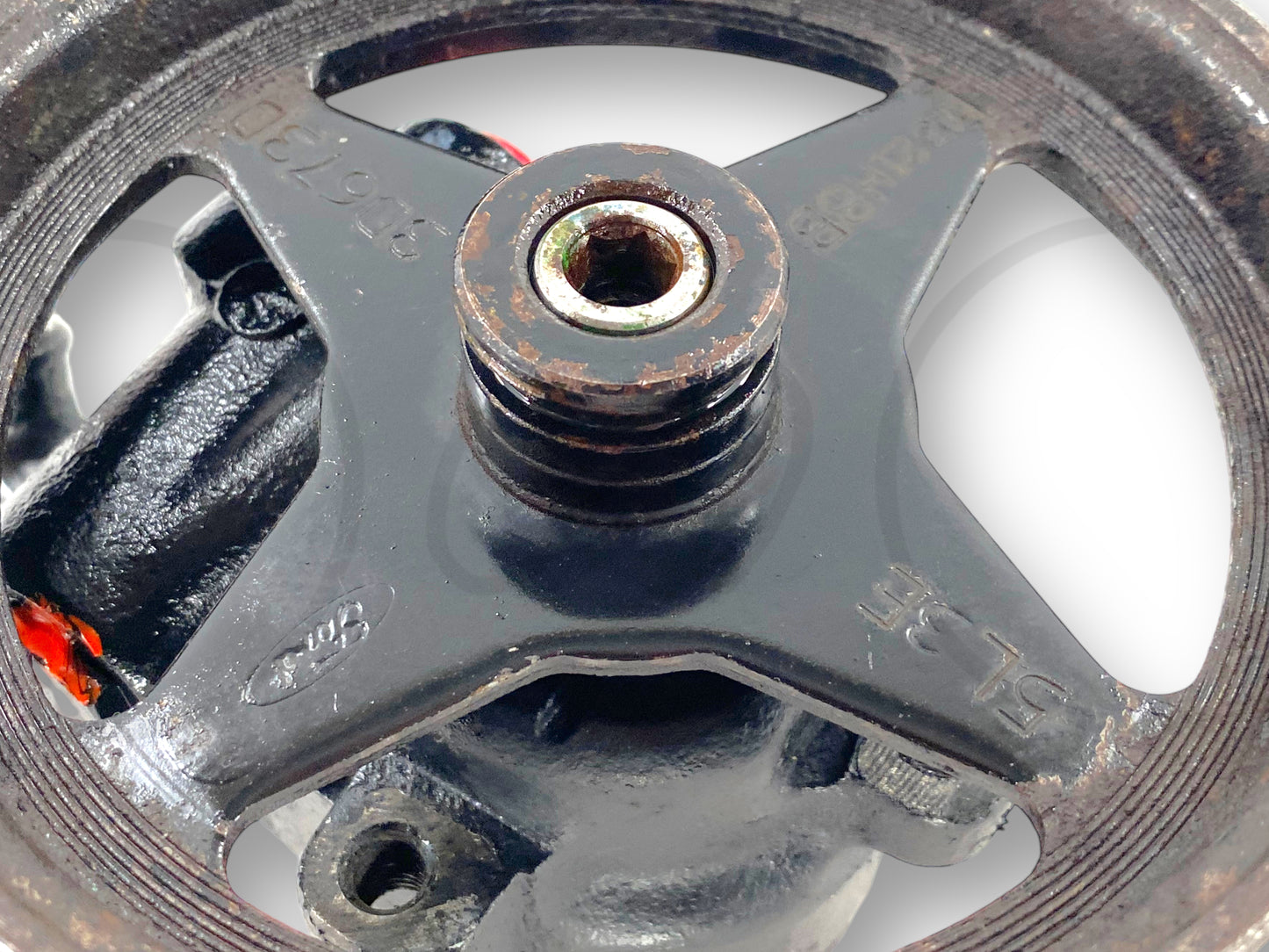 08-10 Ford F250 F350 6.4 6.4L Diesel Power Steering Pump W/ Pulley OE