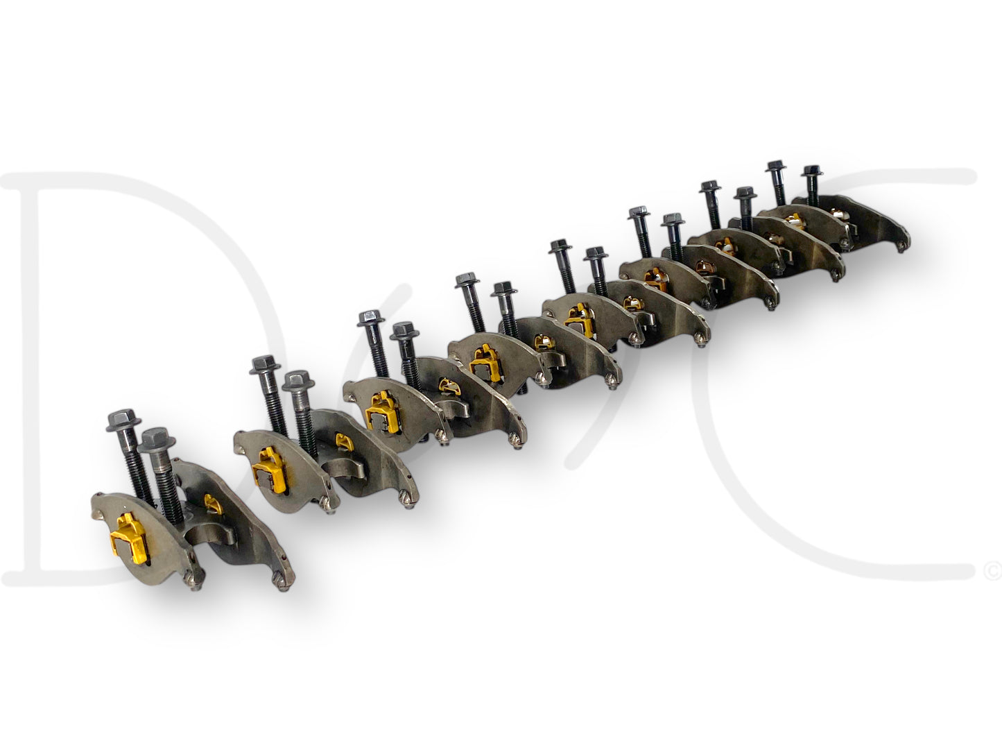 08-10 Ford F250 F350 6.4 Intake Exhaust Rocker Arm Pedestal Set (8 Cylinders)