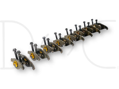 08-10 Ford F250 F350 6.4 Intake Exhaust Rocker Arm Pedestal Set (8 Cylinders)
