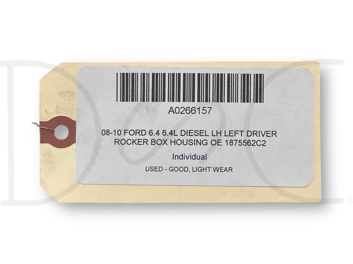 08-10 Ford 6.4 6.4L Diesel LH Left Driver Rocker Box Housing OE 1875562C2