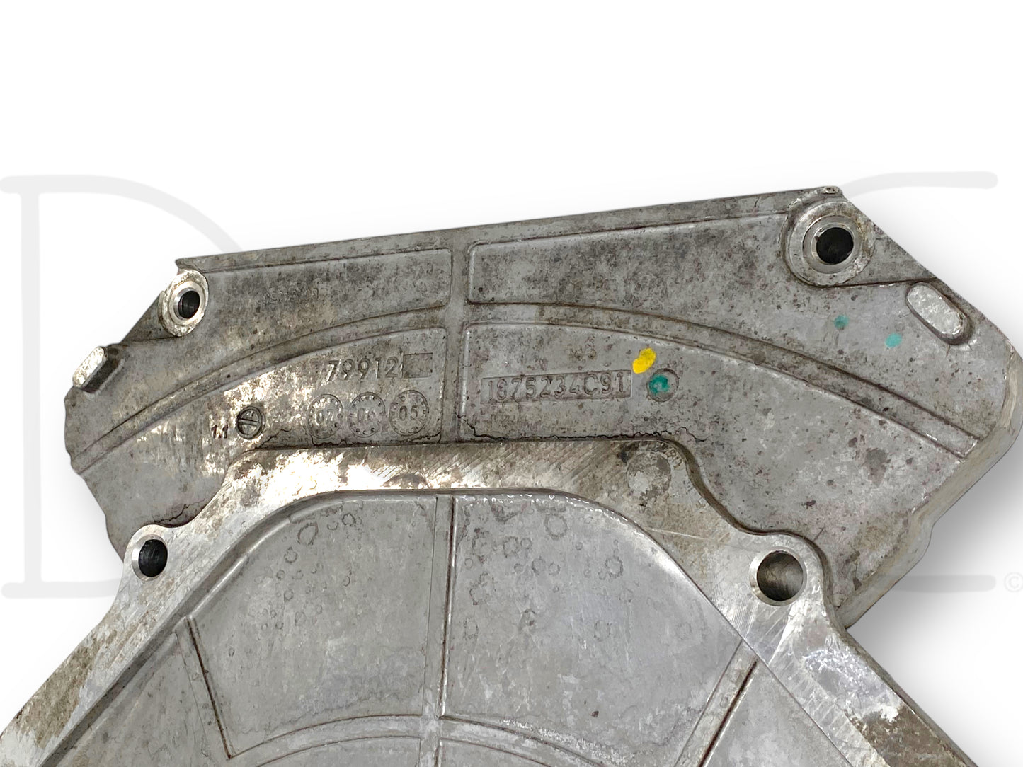 03-10 Ford F250 F350 6.0 6.4 5R110 Auto Trans Rear Engine Adapter Plate OEM