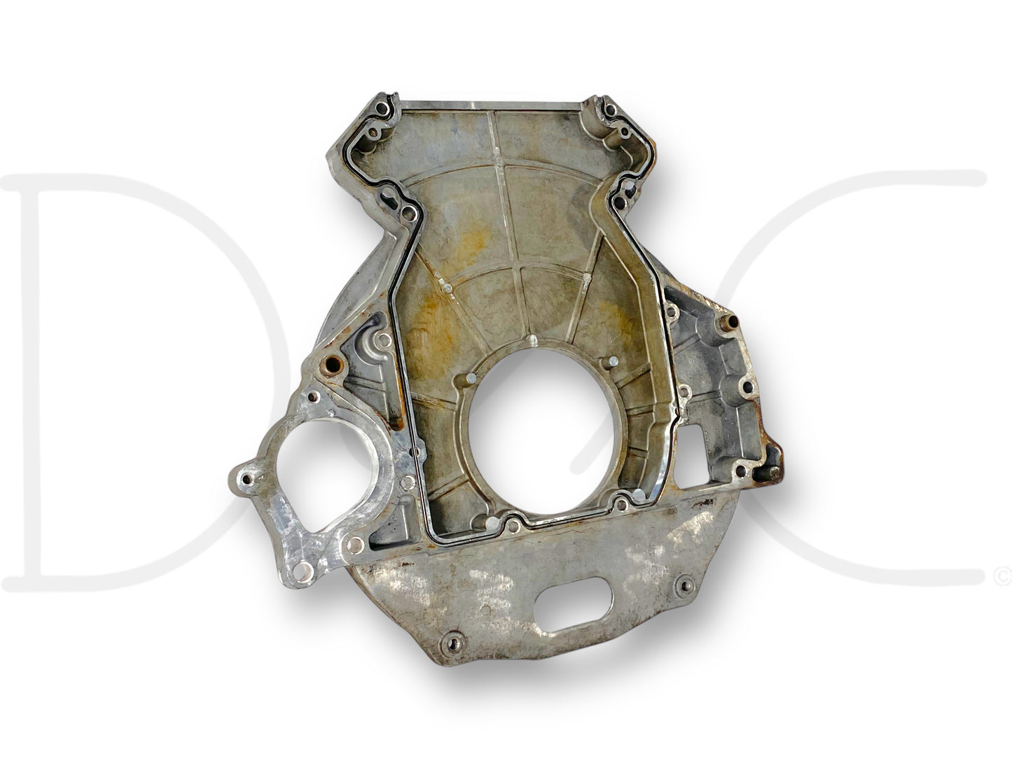 03-10 Ford F250 F350 6.0 6.4 5R110 Auto Trans Rear Engine Adapter Plate OEM