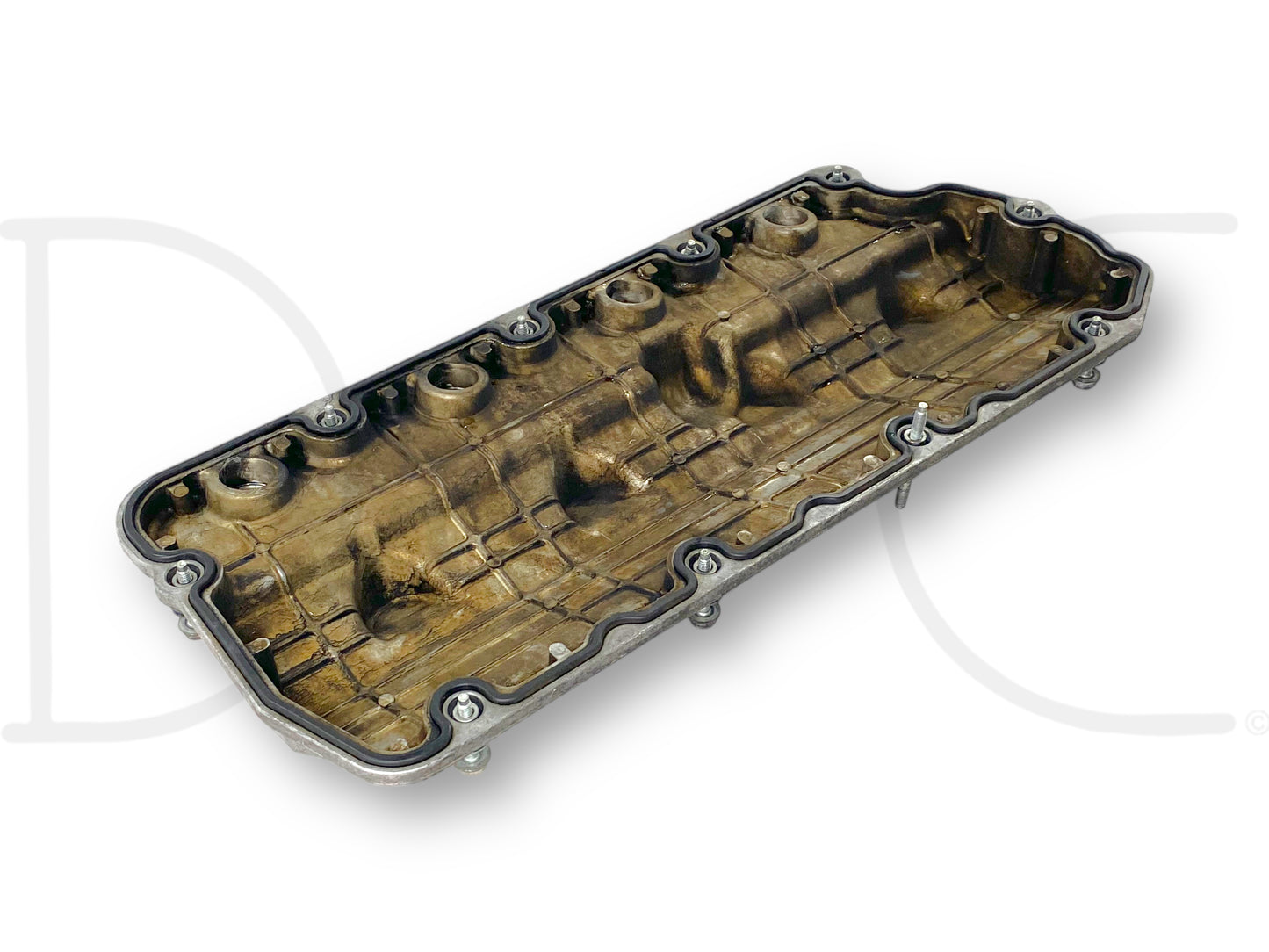 08-10 Ford F250 F350 6.4 6.4L Diesel LH Left Driver Engine Valve Cover 1848318C2