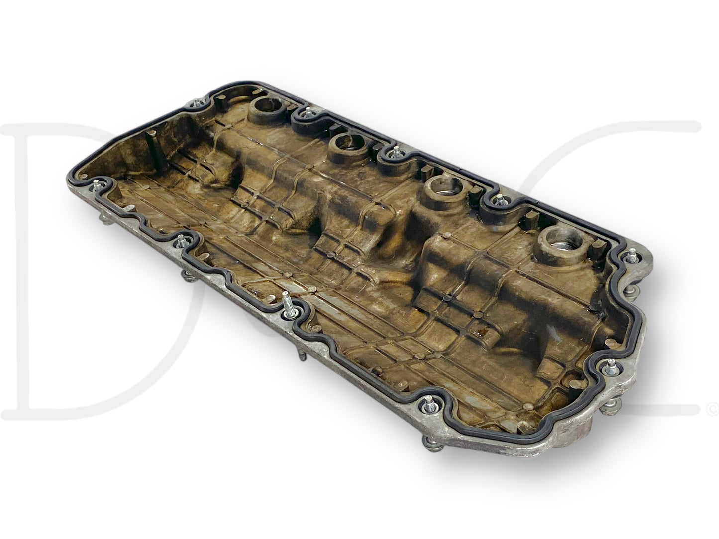 08-10 Ford F250 F350 6.4 6.4L Diesel LH Left Driver Engine Valve Cover 1848318C2