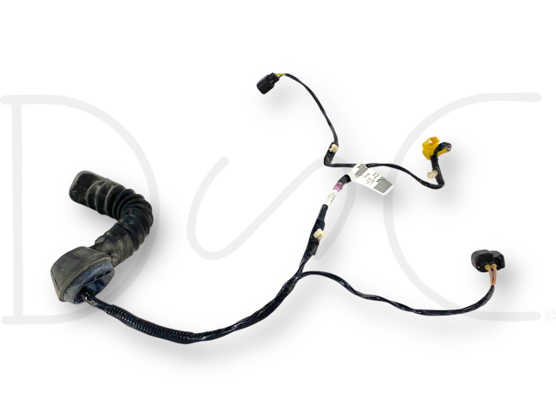 08-10 Ford F250 F350 RH Right Rear Door Wiring Harness 8C3T-14632-P2609 Eg, used with light wear, compatible with 2008-2010 Ford F-250, F-350, F-450, and F-550 trucks, OEM quality wiring harness for rear right door, suitable for diesel Super Duty models.
