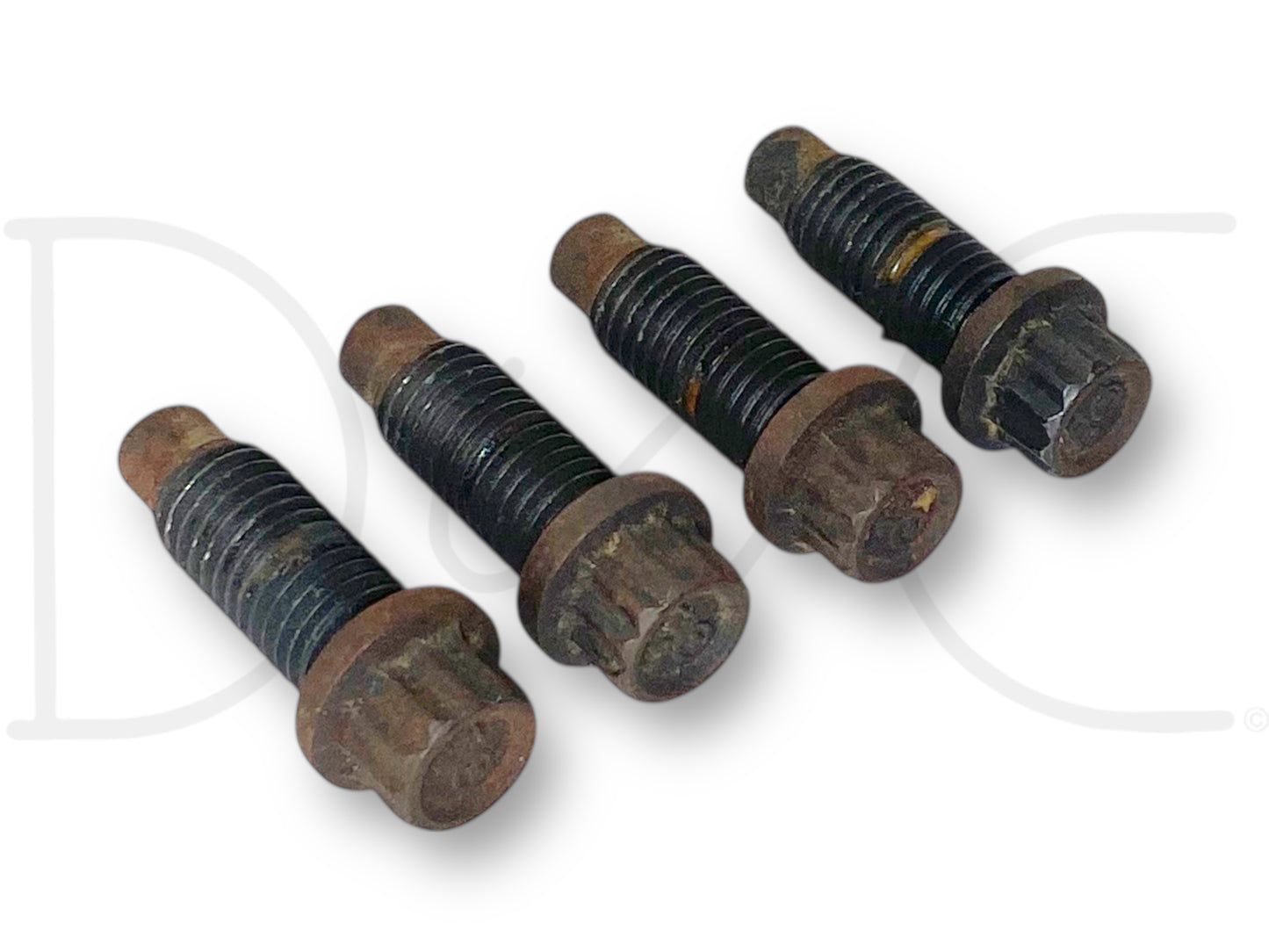 99-10 Ford Super Duty F250 F350 Driveshaft To Flange Bolts OEM Bolt Set (4)