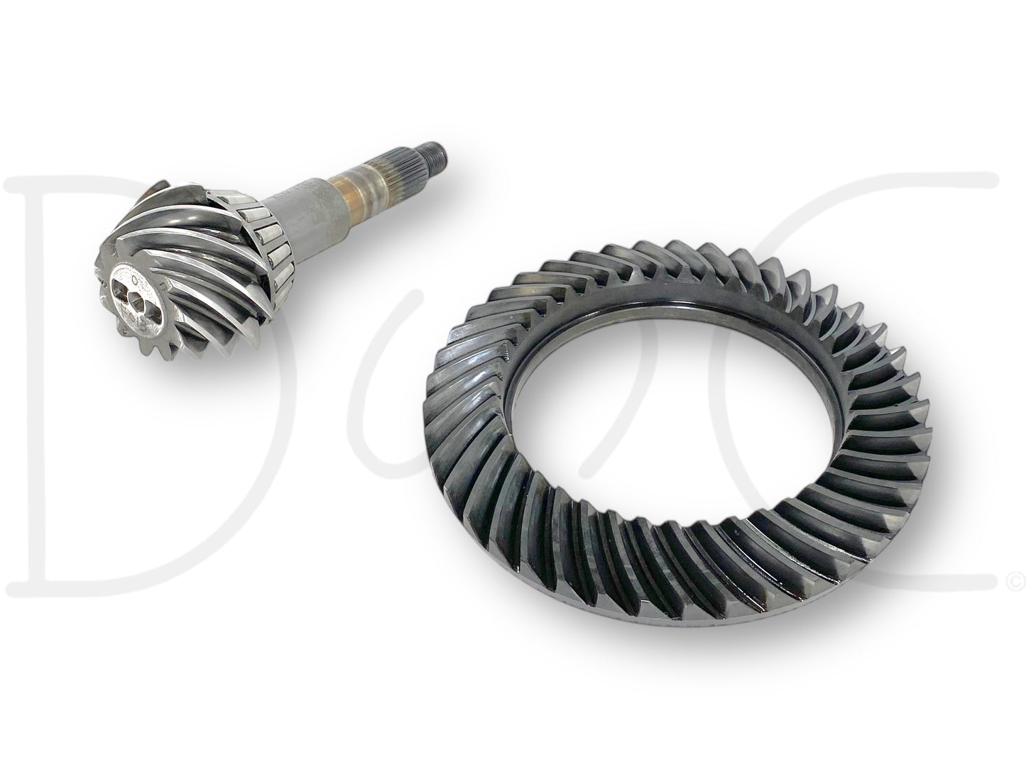 05-16 Ford F250 F350 DANA 60 Front Axle Ring & Pinion Gear Set 3.73, used condition with light wear, designed for Ford Super Duty trucks from 2005 to 2016, featuring OE quality for reliable fit and performance in diesel 6.4L Powerstroke models.