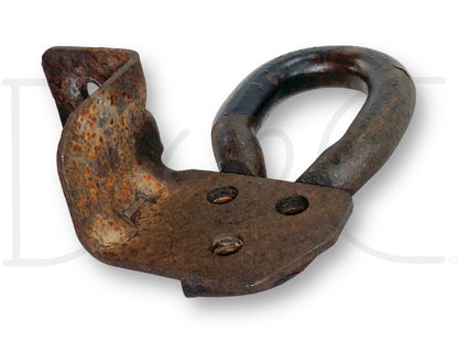 08-10 Ford F250 F350 LH Bumper Bracket Tow Hook Loop 7C34-17A954-AC *Blem*