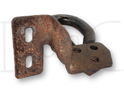 08-10 Ford F250 F350 LH Bumper Bracket Tow Hook Loop 7C34-17A954-AC *Blem*