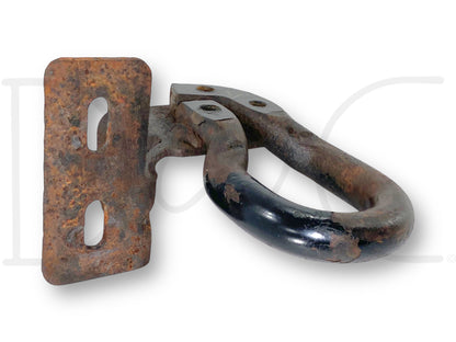 08-10 Ford F250 F350 LH Bumper Bracket Tow Hook Loop 7C34-17A954-AC *Blem*